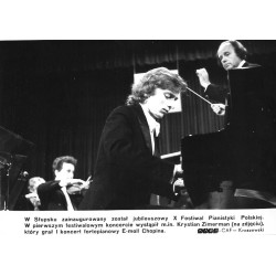 "W Słupsku zainaugurowany został jubileuszowy X Festiwal Pianistyki Polskiej. W pierwszym koncercie wystąpił m.in. Krystian Zime