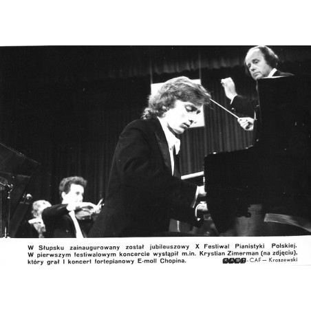 "W Słupsku zainaugurowany został jubileuszowy X Festiwal Pianistyki Polskiej. W pierwszym koncercie wystąpił m.in. Krystian Zime