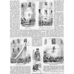 "Straż ogniowa w Warszawie. Zarzucanie sznurka. Sznur z węzłami, do ratowania pogorzelców. Wór do spuszczania się na dół. Przyrz