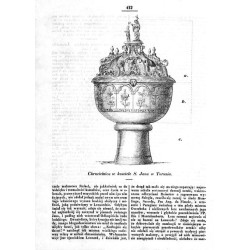 "Chrzcielnica w kościele Ś. Jana w Toruniu."