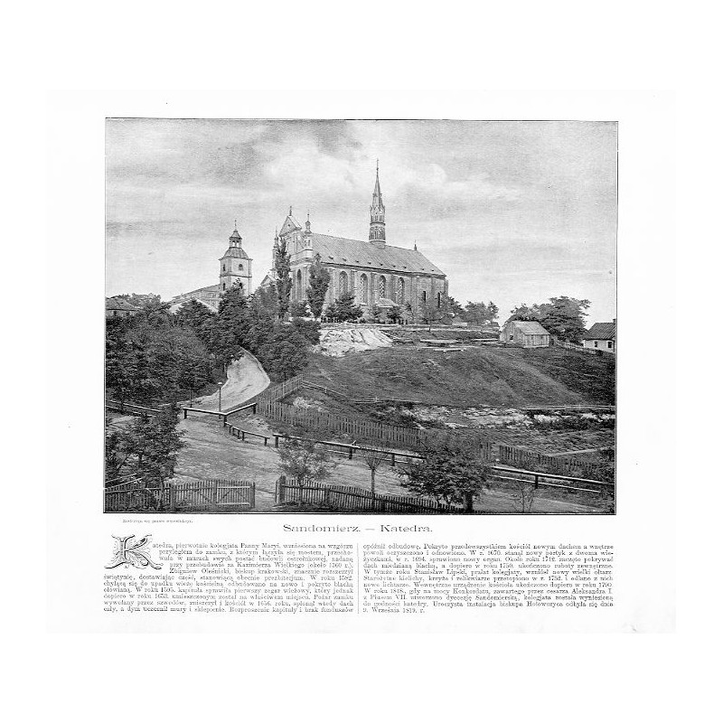 "Sandomierz. - Katedra."