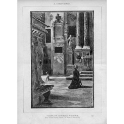 A. Gierymski. Kościół św. Antoniego w Padwie / "A. GIERYMSKI. KOŚCIÓŁ ŚW. ANTONIEGO W PADWIE. Groby Alexandra Sapiehy i Karoliny