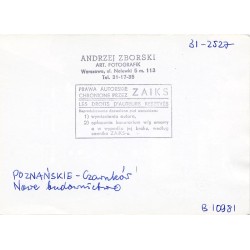 "Poznańskie Czarnków. Nowe budownictwo 31-2527 B-10981"