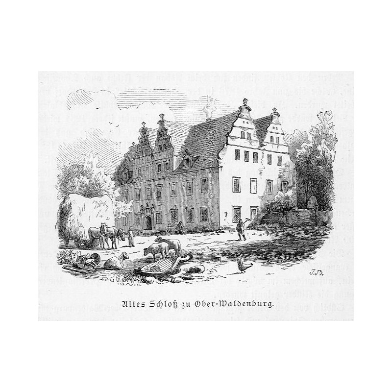 "Altes Schloß zu OberWaldenburg."