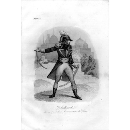 "Sułkowski, tué en 1798 dans l'insurrection du Caire"