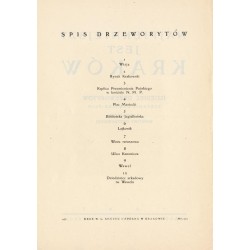 Najpiękniejszy jest Kraków. 10 drzeworytów / "NAJPIĘKNIEJSZY JEST KRAKÓW. 10 drzeworytów [...]"