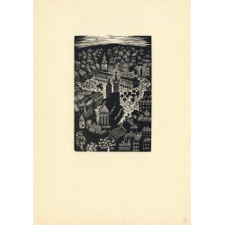 Najpiękniejszy jest Kraków. 10 drzeworytów / "NAJPIĘKNIEJSZY JEST KRAKÓW. 10 drzeworytów [...]"