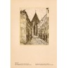"WROCŁAW. Ulica Mennicza i Kościół Św. Doroty (XIV wiek) [...]"