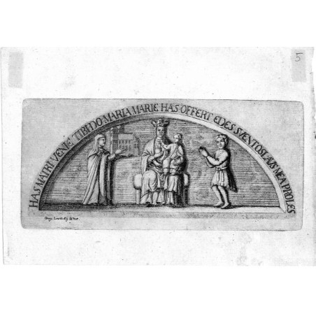 "HAS MATRI VENIE TIBIDO MARIA MARIE HAS OFFERT EDES SVENTOSLAVS MEA PROLES"