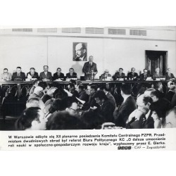 "W Warszawie odbyło się XII plenarne posiedzenie Komitetu Centralnego PZPR [...] KAW-CAF - Zagoździński"
