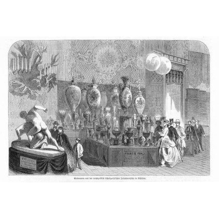 "Glaswaaren aus der reichsgräflich Schaffgotsch'schen Josephinenhütte in Schlesien."