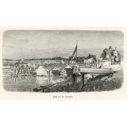 Rycina [1] "Danziger Bucht." rycina [2] "Flösse auf der Weichsel.".