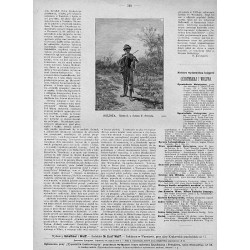 "SOLISTA. Rysunek z obrazu F. Streitta. (1911)"