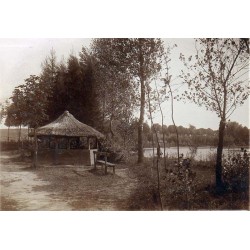 "Pl. 1118 Tempelburg Partie b d Hütte. Verlag Carl Giese Buchhandlung Tempelburg Parthie bei der Schutz-Hütte"