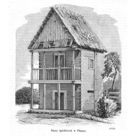 "Stary śpichlerek w Płonce. (2722)"