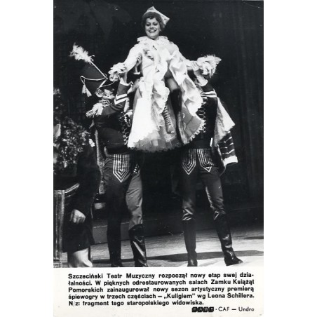 "Szczeciński Teatr Muzyczny rozpoczął nowy etap swej działalności. W pięknych odrestaurowanych salach Zamku Książąt Pomorskich z