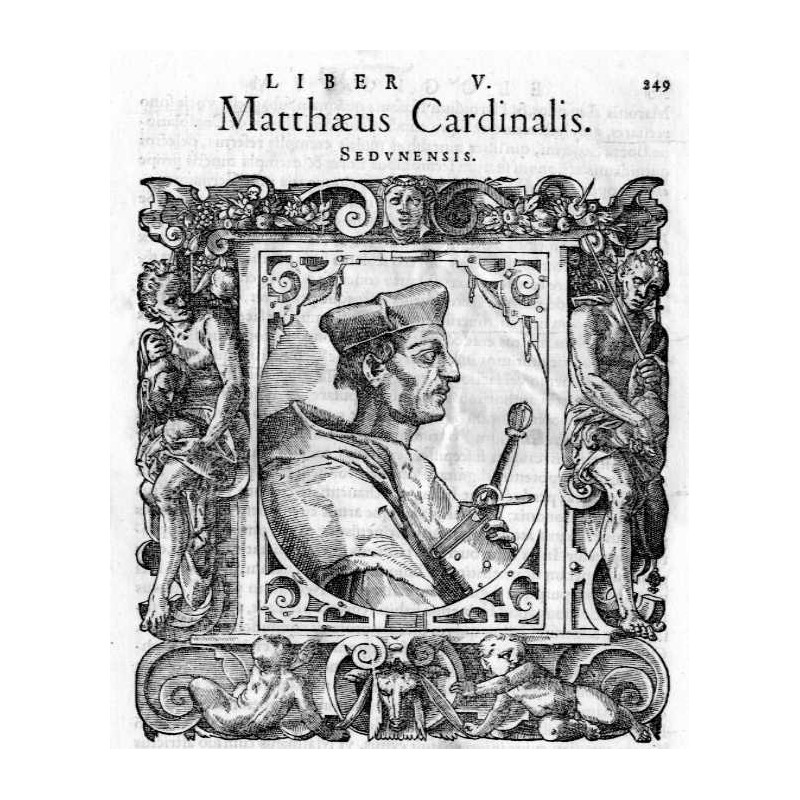 "Matthæus Cardinalis. Sedvnensis."