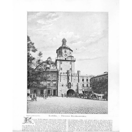 "Lublin. - Brama Krakowska."