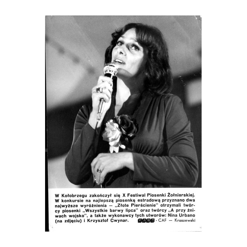 "W Kołobrzegu zakończył się X Festiwal Piosenki Żołnierskiej. W konkursie na najlepszą piosenkę estradową przyznano dwa najwyższ