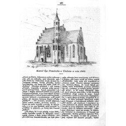 "Kościół Śgo Franciszka w Chełmnie w roku 1833"