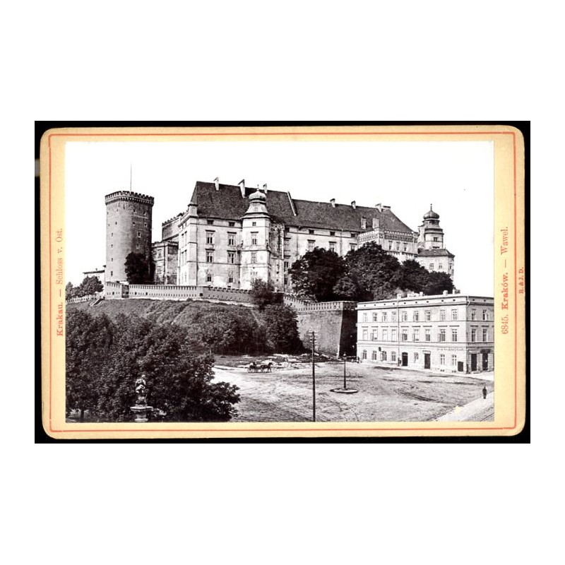 "6845. Kraków. - Wawel. Krakau. - Schloss v. Ost."