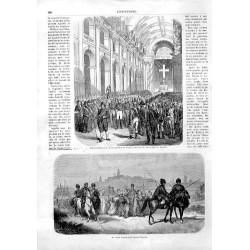 Konwój więźniów opuszczających Warszawę / "Un convoi de prisonniers quittant Varsovie."