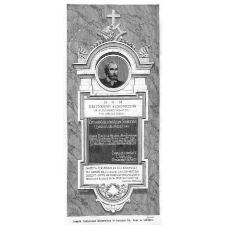 "Pomnik Sebastyana Klonowicza w kościele Św. Jana w Lublinie. (3794)"