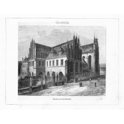 Gdańsk. Klasztor pofranciszkański (384) / "GDAŃSK. Klasztor po-franciszkański. (384)"