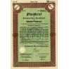 Pommerschen Landschaft Serie II. Pfandbrief 4,5% 100 Reichsmark. Stettin (Szczecin) 1.07.1940 Die Pommersche Generallandschaftsd