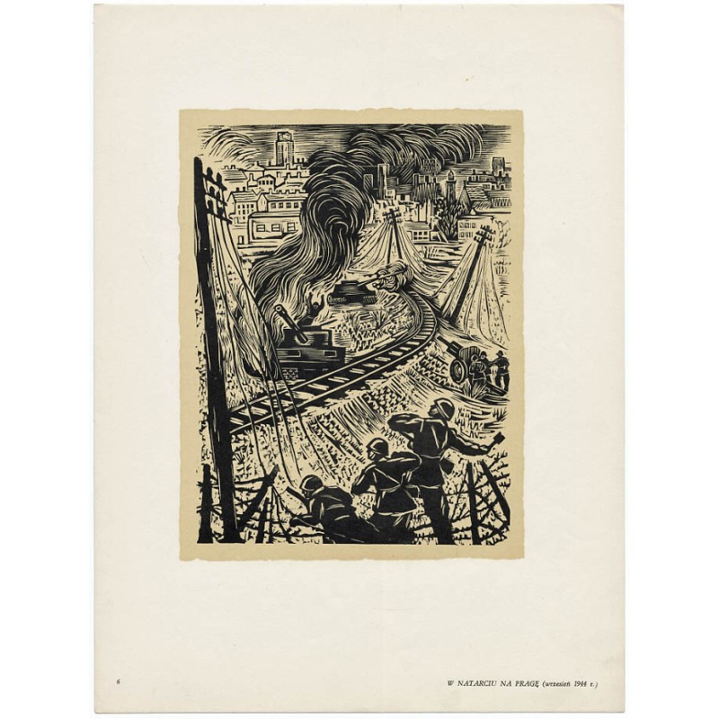 6. W natarciu na Pragę (wrzesień 1944) / "6 W NATARCIU NA PRAGĘ (wrzesień 1944 r.)"