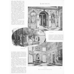 "Łazienki. Sala Salomona. Wnętrze teatru. Sala Biała. Rysował Julian Maszyński. (2573)"