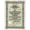 Schlesische Landeskreditanstalt. Reihe 3. 4% Kommunalschuldverschreibung 500 Reichsmark. Breslau / Wrocław 1.10.1941