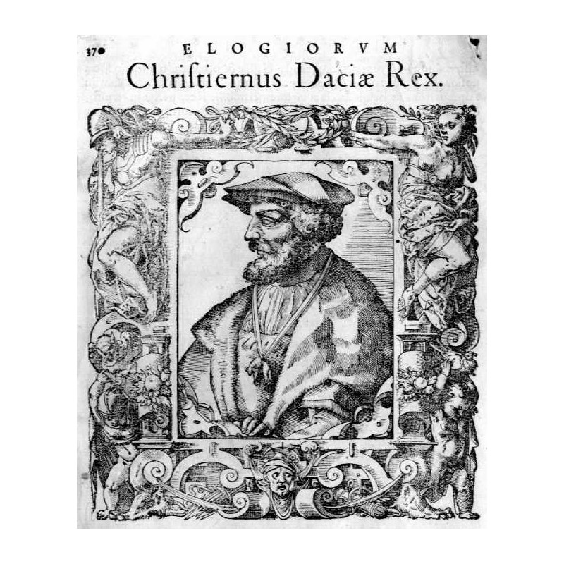 [1] "Christiernus Daciæ Rex." [2] "Henricus II Galliæ Rex."