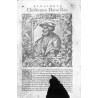 [1] "Christiernus Daciæ Rex." [2] "Henricus II Galliæ Rex."