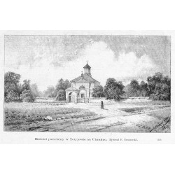 "Kościół parafialny w Tetyjowie na Ukrainie. Rysował F. Brzozowski. (525)"