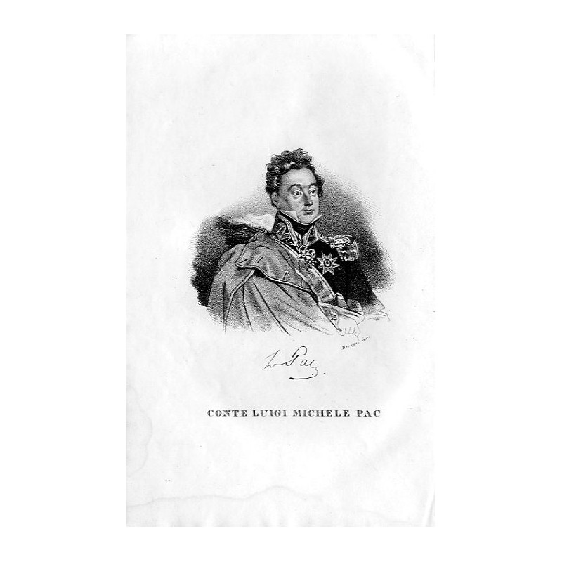 Ludwik Michał Pac / "CONTE LUIGI MICHELE PAC"