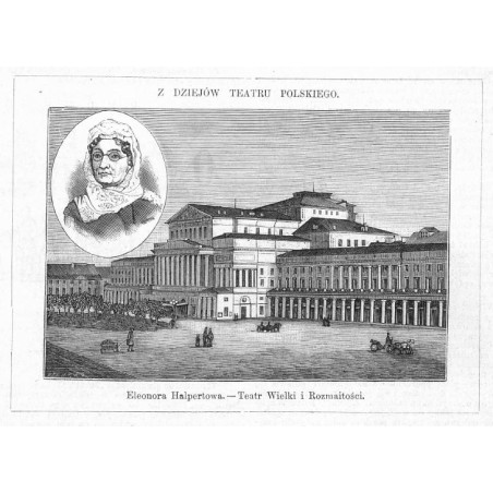 "Eleonora Halpertowa. - Teatr Wielki i Rozmaitości."