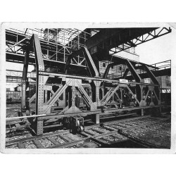 Przesuwnica w nieustalonej kopalni górnośląskiej, Bytom?