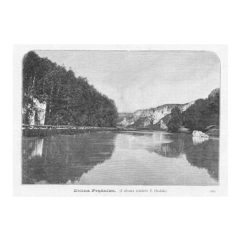 "Dolina Prądnika. (Z albumu widoków T. Chodźki.) (127)"