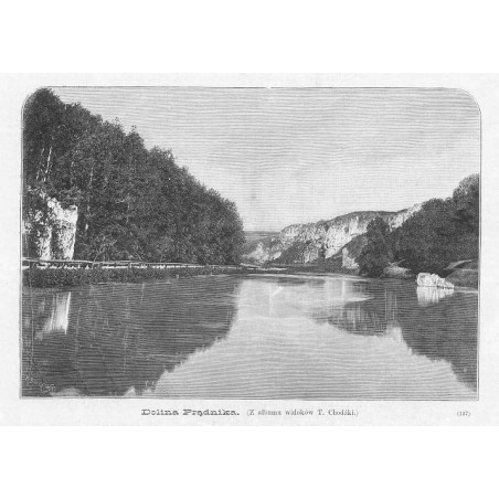 "Dolina Prądnika. (Z albumu widoków T. Chodźki.) (127)"
