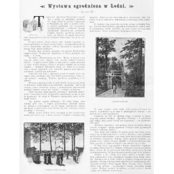 "Wystawa ogrodnicza w Łodzi."