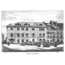 Kraków. Teatr Stary i plac Szczepański / "TEATR W KRAKOWIE. (2588)"