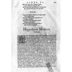 "Hippolytus Medices Cardinalis."