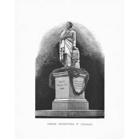 Pomnik Mickiewicza w Poznaniu / "POMNIK MICKIEWICZA W POZNANIU."