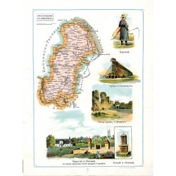 7. Powiat Nieszawski Guberni Warszawskiej / "7. POW. NIESZAWSKI GUB. WARSZAWSKIEJ. Kujawiak. Tężnie w Ciechocinku. Ruiny zamku w