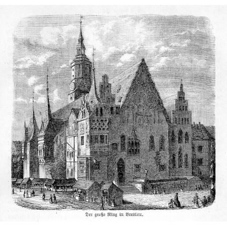 "Der große Ring in Breslau."