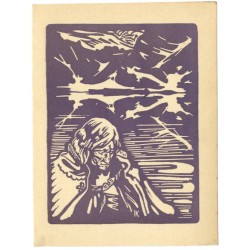 Cykl "Nowele tatrzańskie" z 5 linorytami: ("I. Sen") ("II. Polowanie") ("III. Zatopiony szmaragd") ("IV. Wiatr halny") ("V.