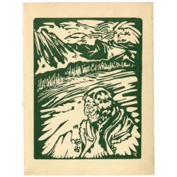 Cykl "Nowele tatrzańskie" z 5 linorytami: ("I. Sen") ("II. Polowanie") ("III. Zatopiony szmaragd") ("IV. Wiatr halny") ("V.