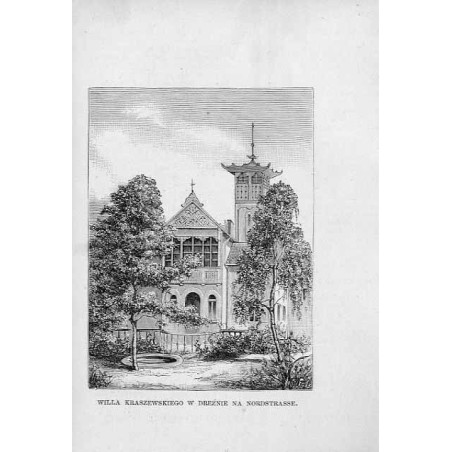 Willa Kraszewskiego w Dreźnie na Nordstrasse / "WILLA KRASZEWSKIEGO W DREŹNIE NA NORDSTRASSE."