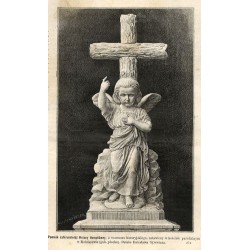 "Pomnik cztéroletniéj Heleny Hemplówny, z marmuru kararyjskiego, ustawiony w kościele parafialnym w Rościszewie (gub. płocka). D